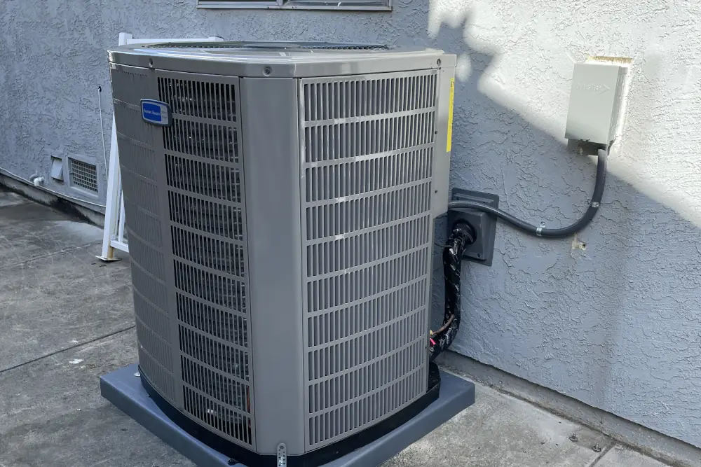 Intriguing Insights: Unearthing Fascinating Facts about Heat Pumps - A heap pump next to a wall